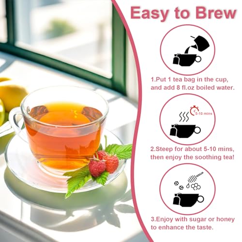 Raspberry Leaf Tea (60 Count)