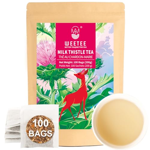Milk Thistle Tea Bags 100 Count