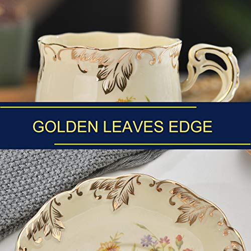 Tea Cups and Saucers Set of 6