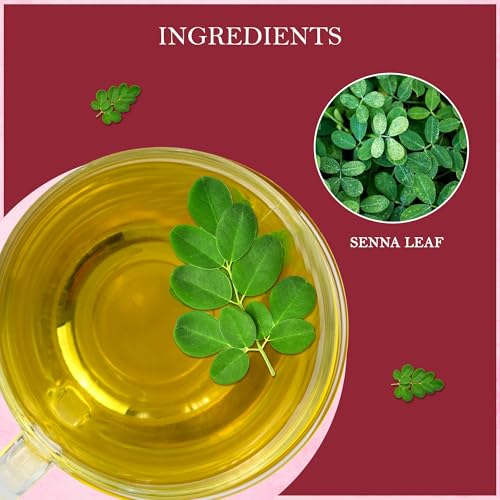 Tealeaf & Co. Senna Tea Blended with Fresh Herbs (7.055 Ounce)