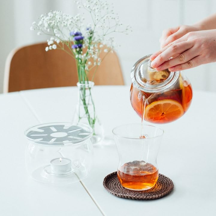 Leaf Tea Pot with Stainless Steel Filter