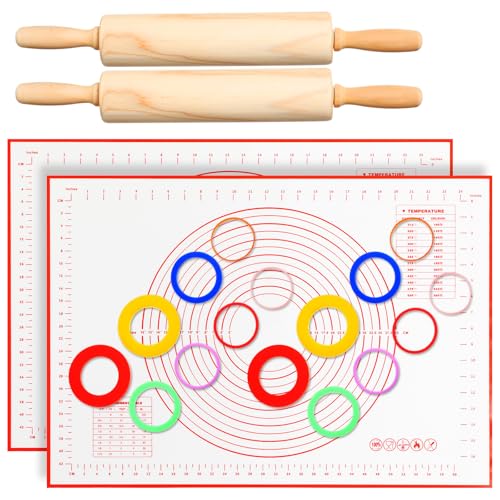 20 Pcs Rolling Pin Set (20 Count)