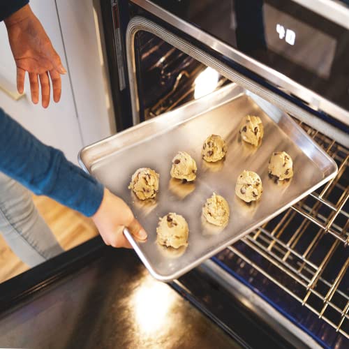 Jelly Roll Baking Pan Aluminum Nonstick Warp Free Set of 2 (2 Count)