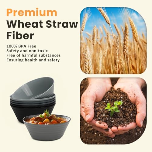 Wheat Straw Bowls 50 OZ