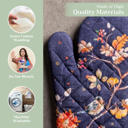 Maison d'Hermine Oven Gloves 100% Cotton Oven Mitt