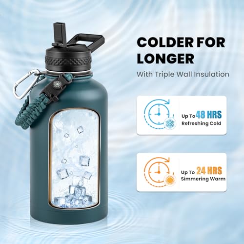 Insulated Water Bottle 64 oz