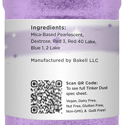 Pollipop Purple BAKELL Edible Glitter