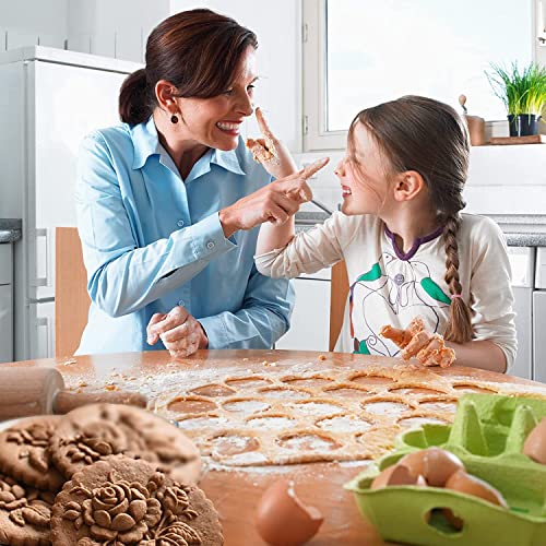 Wooden Springerle Cookie Molds for Baking
