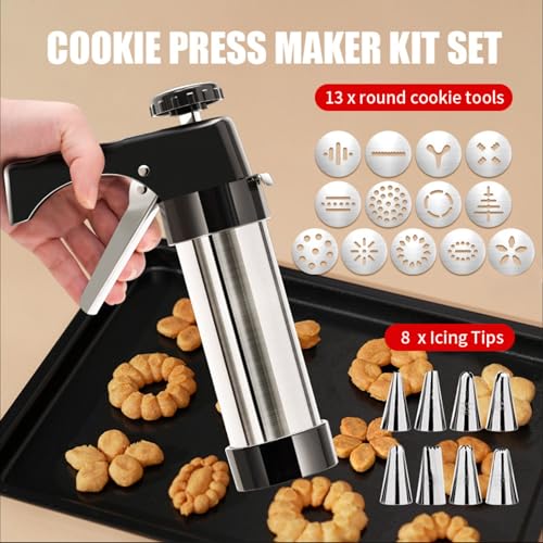 Stainless Steel Cookies Press