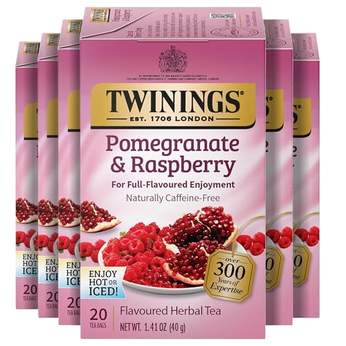 Pomegranate & Raspberry Herbal Tea Bags (120 Count)