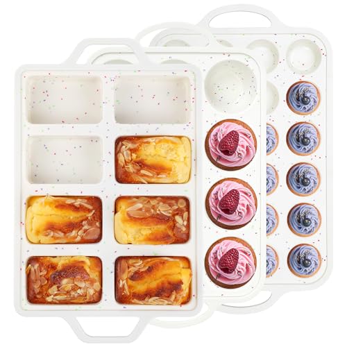 3 Pcs Silicone Baking Pan Set