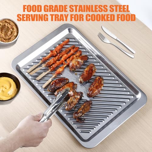 Grilling Prep and Serve Trays (2 Count)