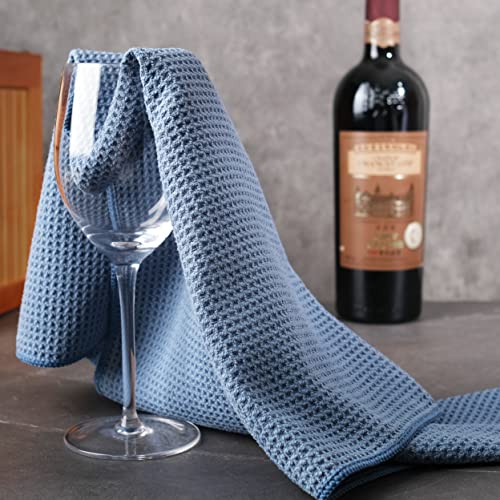 340 GSM Microfiber Waffle Kitchen Dish Tea Towel (12 Count)