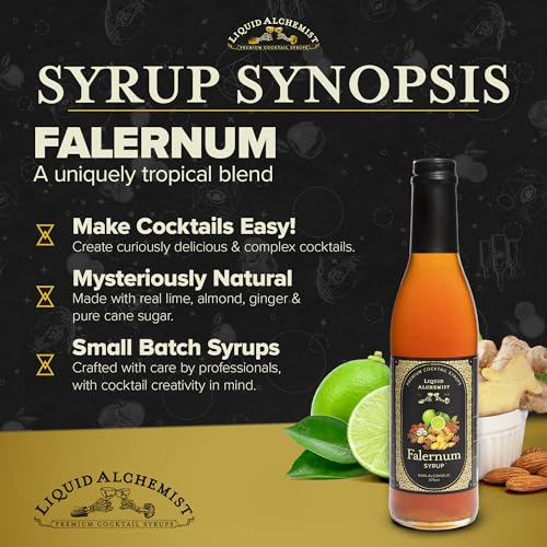 Falernum Syrup for Cocktails (12.7 Fl Oz)
