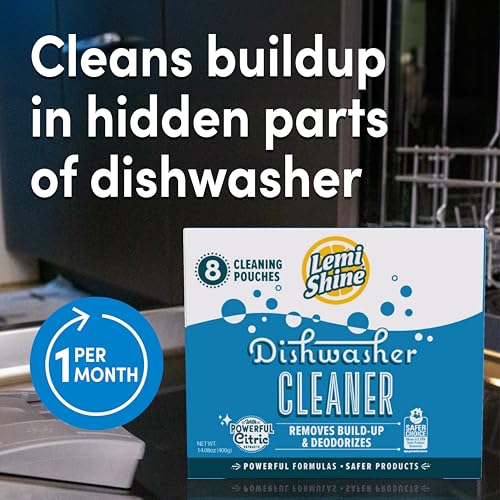 Natural Dishwasher Cleaner & Deodorizer (14.08 Ounce)