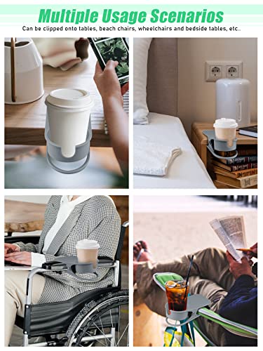 1PCS Clip on Drink Holder for Beach Chair