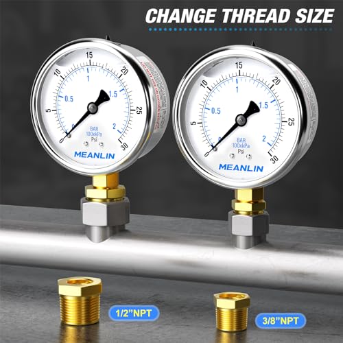 0~30Psi Stainless Steel 1