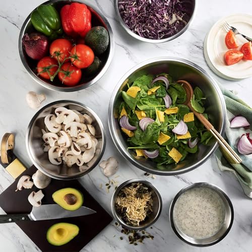 Stainless Steel Mixing Bowl Set