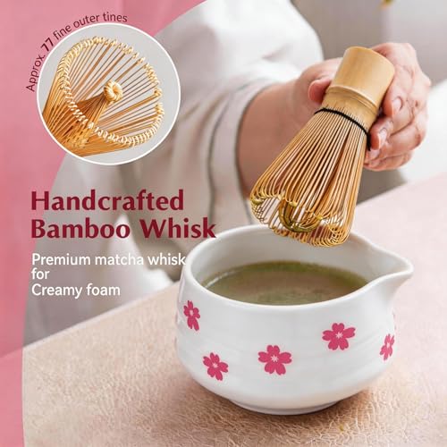 Matcha Whisk Set with Matcha Bowl
