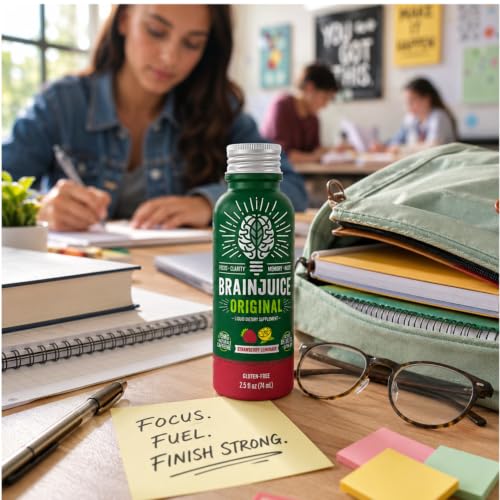 Strawberry Lemonade Nootropic Supplement Shot (30 Fl Oz)