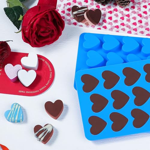 Heart Silicone Molds 12 (36 Cavities)