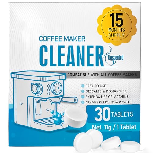 30 Count Coffee Machine Cleaning Tablets