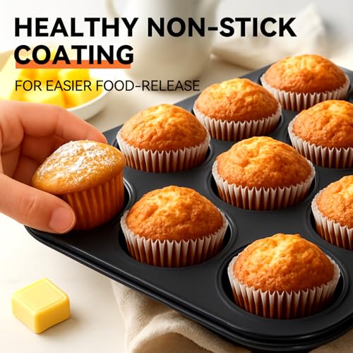 2 Pack Muffin Pan for Baking (2 Count)