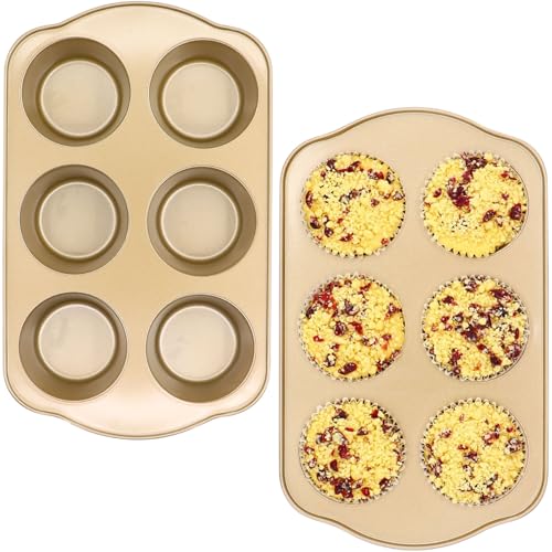 Jumbo Muffin Pan 2 Pack (2 Count)