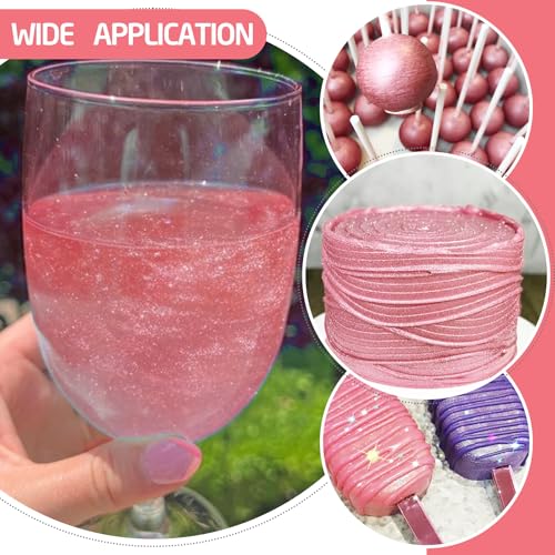 Pink Edible Glitter Spray