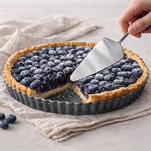 9 Inch Perforated Quiche Pan for Crispy Crust w