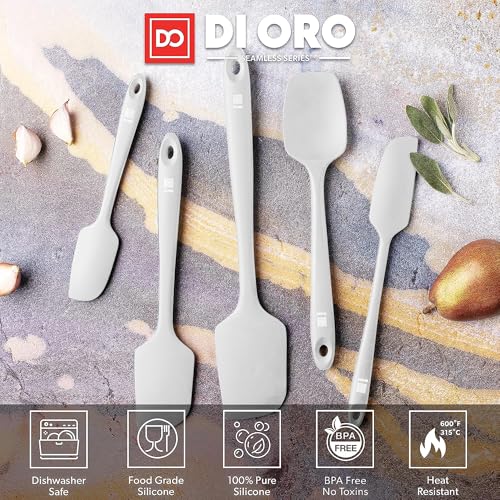 DI ORO Silicone Spatula Set (5 Count)