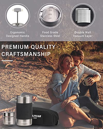 POLIVIAR French Press Coffee Maker