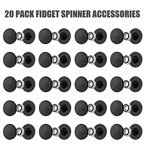 Fidget Spinner Bearings with Caps 20 Pack