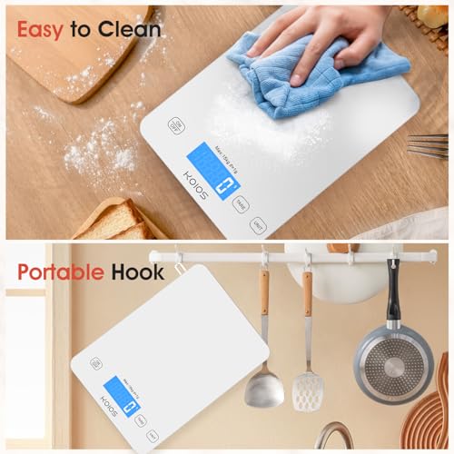 33lb Kitchen Scale 0.1oz Precision