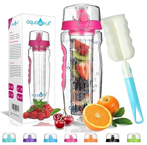 AquaFrut 32 OZ Fruit Infuser Water Bottle