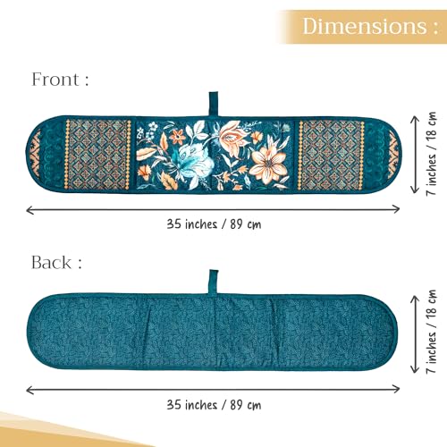 Double Oven Mitts 100% Cotton Double Oven Glove
