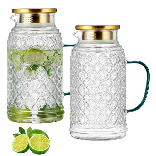 Glass Pitcher with Lid (68 Count)