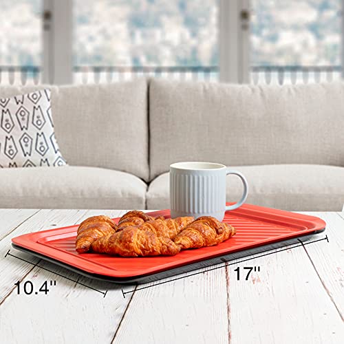 17" x 10.5" Grilling Prep and Serve Trays (2 Count)