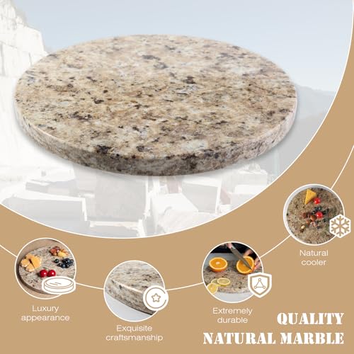 11 Inch Round Marble Cutting Board for Kitchen Countertop