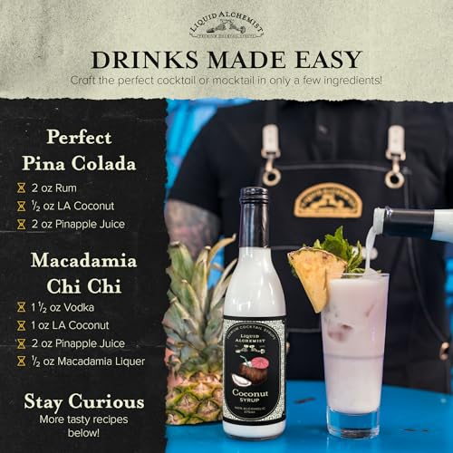 Coconut Syrup for Cocktails (25.4 Fl Oz)