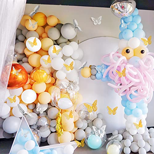 3D Butterfly Wall Decor 48 Pcs 4 Styles 3 Sizes (48 Count)