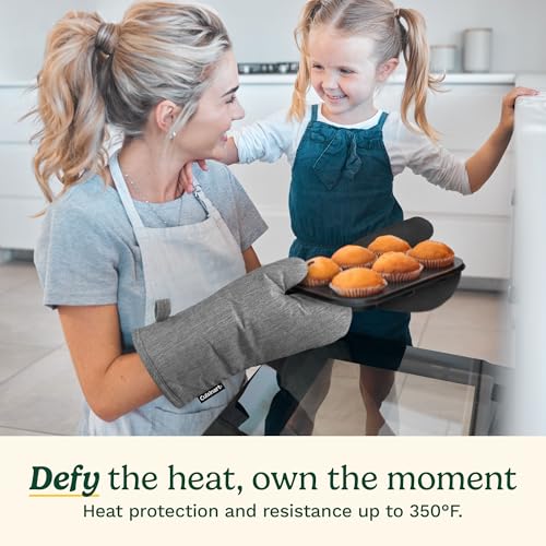 Cuisinart Chambray Kitchen Oven Mitts (2 Count)