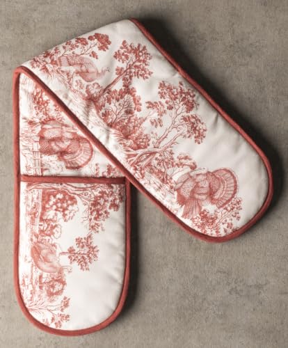 Double Oven Mitts 100% Cotton Double Oven Glove