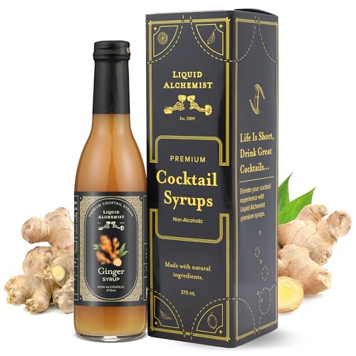 Ginger Syrup for Cocktails (12.7 Fl Oz)