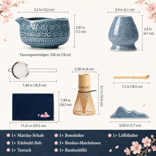 Blue Matcha Set