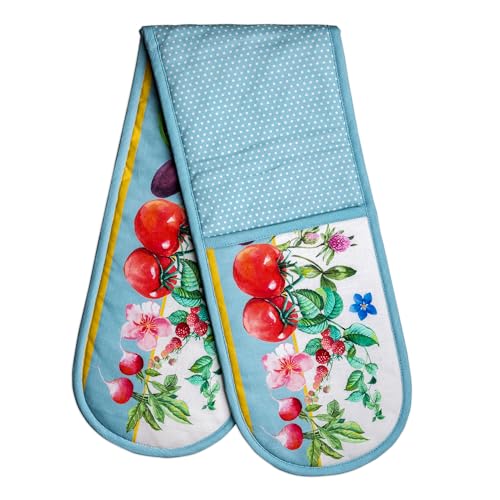 Double Oven Mitts 100% Cotton Double Oven Glove