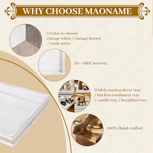 Rectangular Wood Serving Tray
