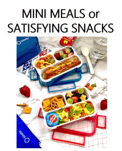 Small Snack Containers for Kids Toddlers (2 Count)