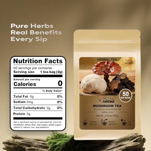 Mushroom Blend Tea Bags (50 Count)