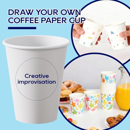 240 Pack 12 oz Disposable Paper Coffee Cup (240 Count)